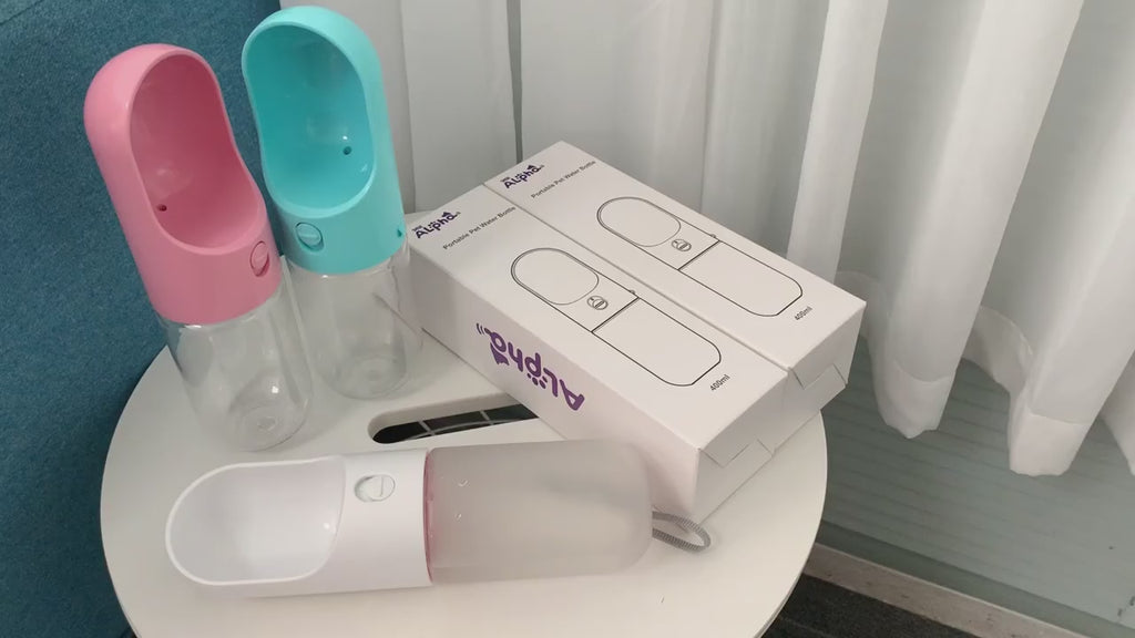 Pet bottle with bowl